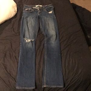 Hollister blue jeans